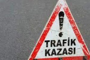 Uşak’ta gece saatlerinde trafik kazası
