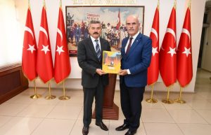 Uşak Valisi Dr. Turan Ergün, Recep Altepe’yi Ağırladı