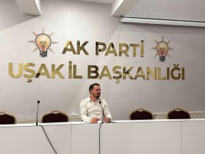 Himmet Yaşar Başkanlığında, AK Parti Uşak İl Başkanlığı toplantısı yapıldı