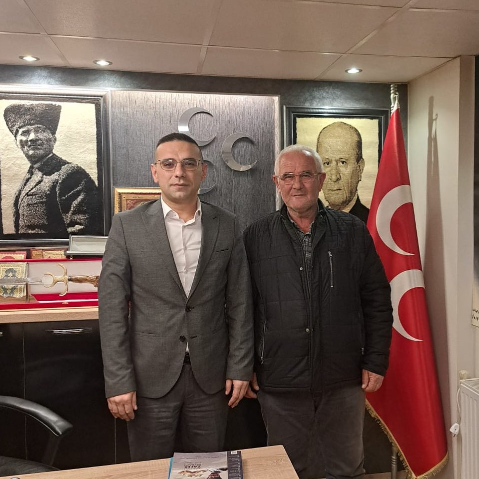 Osman Ulaş, Uşak MHP İl Başkanı Ümit Arslan’ı Ziyaret Etti