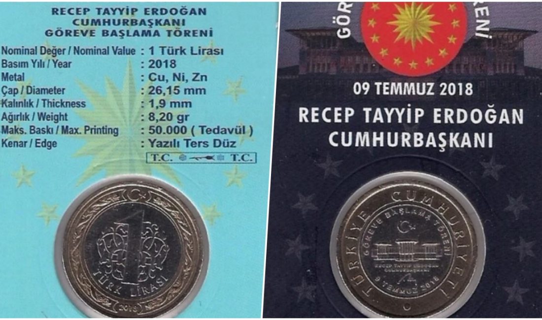 ‘Erdoğan 1 lirası’na rekor
