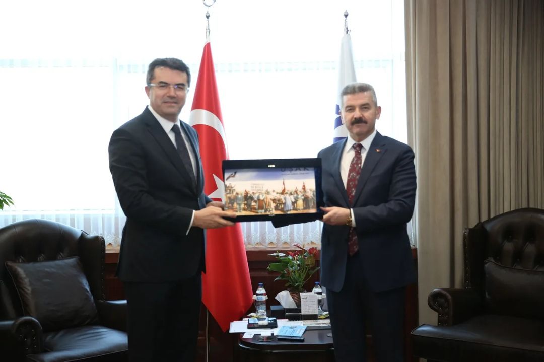 Vali Ergün, AFAD Başkanı Vali Okay Memiş’i ziyaret etti