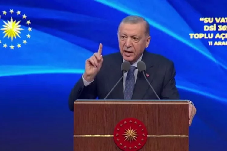 Cumhurbaşkanı Erdoğan’dan DSİ’nin 369 tesisine toplu açılış