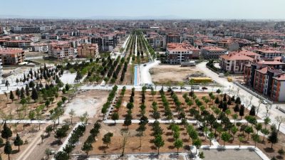 Bisiklet şehri Konya’ya yakışacak bir park daha